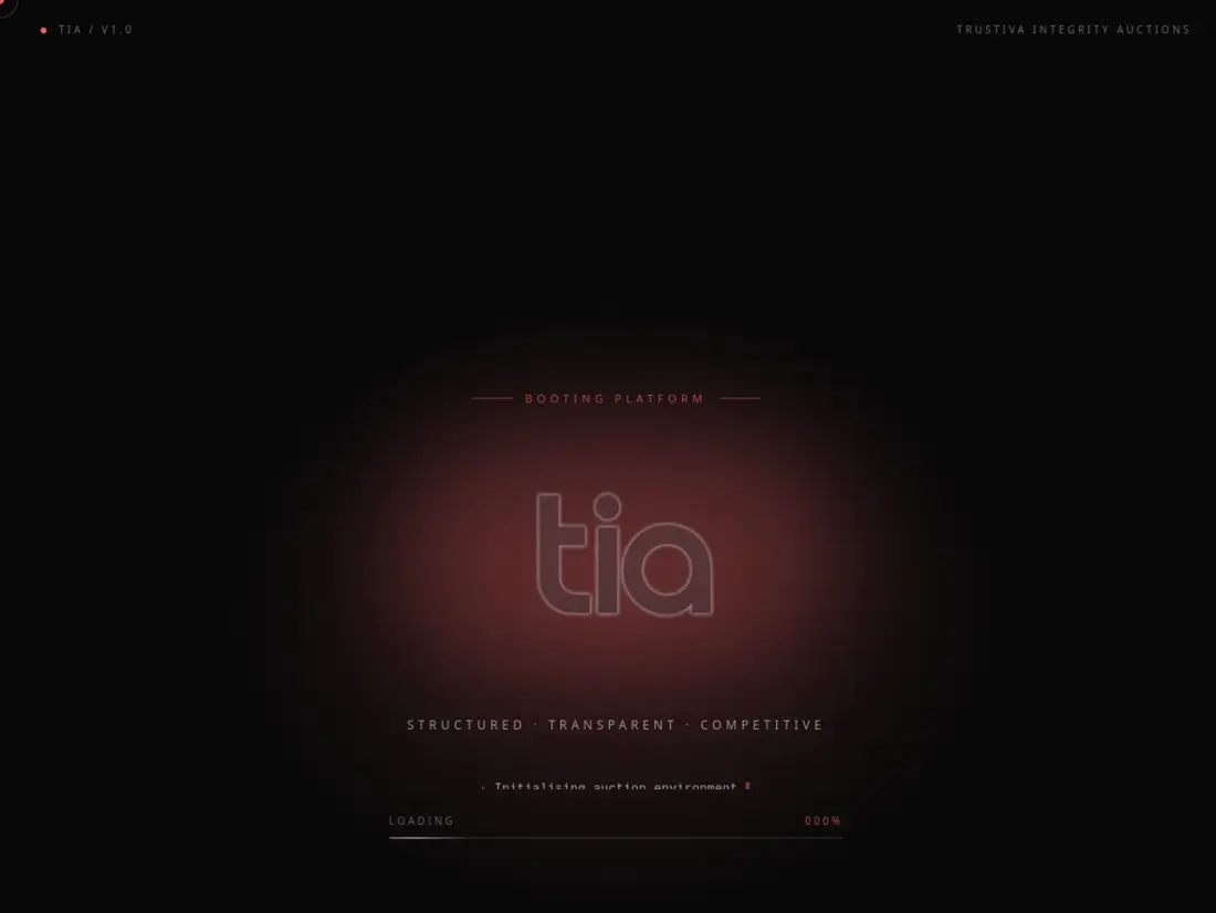TIA Auction — live site
